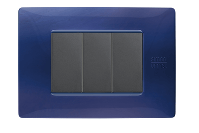 nea - Flexa rama ornamentala 3 mod tecnopolimero (plastic) Albastru