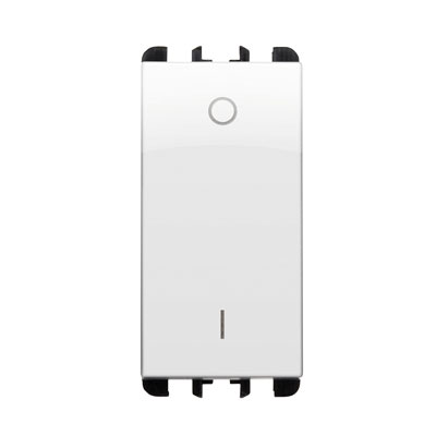 nea - Intrerupator cleme cu surub 2P 16A, 1 mod,Alb Glaciar