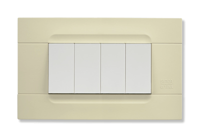 nea - Kadra monocrom rama ornamentala 4 mod tecnopolimero (plastic) Ivoar