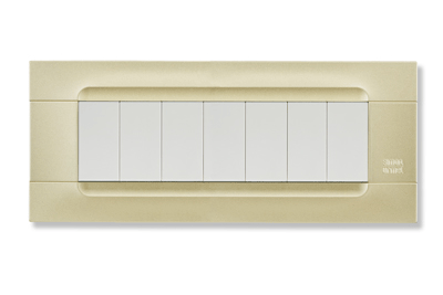 nea - Kadra monocrom rama ornamentala 7 mod tecnopolimero (plastic) Auriu