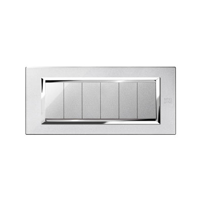 nea - Rama ornament 6M Metal Argintiu Mercur