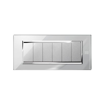 nea - Rama ornament 6M Sticla Gri Opal