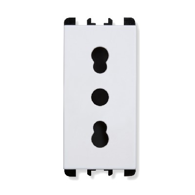 nea - Priza 2P+T 10/16A Alb Aparataj, Modular
