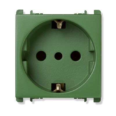 nea - Priza 2P+T 16A tip P30 verde