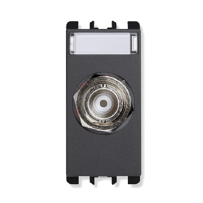 nea - Priza coaxiala BNC  RG58 antracit Aparataj, Modular