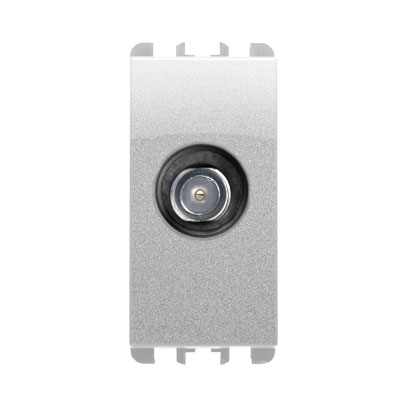 nea - Priza conectare directa att. 0,5 dB, mama, 1 mod, Aluminiu Aparataj, Modular