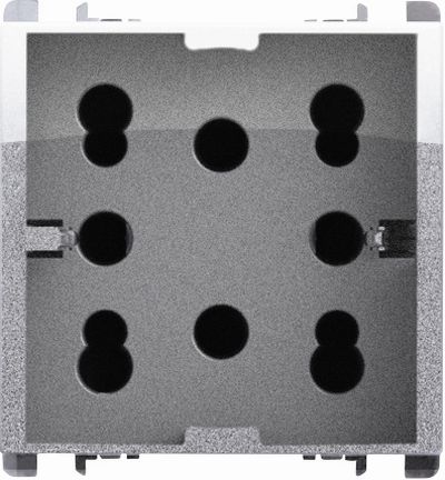 nea - Priza multistandard 1 Priza schuko, 2 derivatie Aluminiu Aparataj, Modular