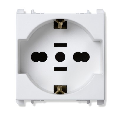 nea - Priza universala-Usa 10/16A Alb Aparataj, Modular