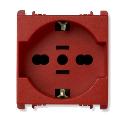 nea - Priza universala-Usa 10/16A Rosu Aparataj, Modular