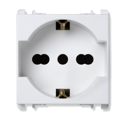 nea - Priza universala 10/16A Alb Aparataj, Modular