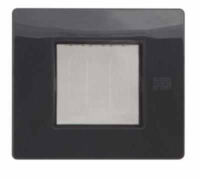 nea - Rama cu capac IP55 Antracit - 2 module