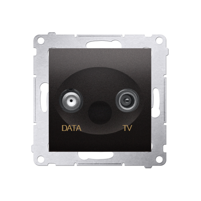 Priza TV-DATA, doua iesiri de tip 