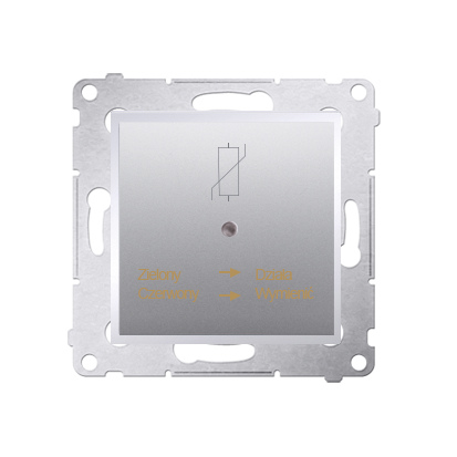 Protector de supratensiune, clasa D (modul); silver mat metalic