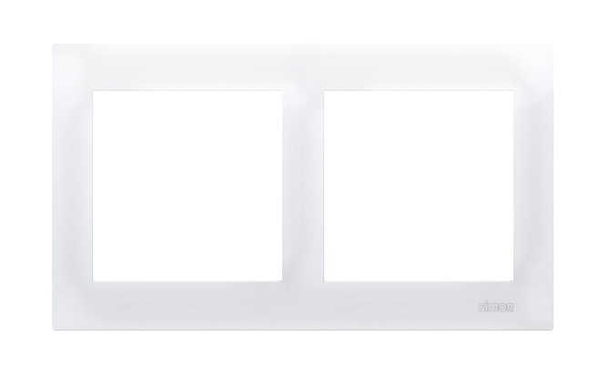 Rama dubla IP20 / IP44; alb
