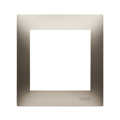 Rama simpla IP20 / IP44; gold mat metalic Aparataj, Standard German