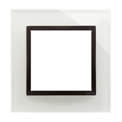 Rama simpla de sticla IP20/IP44(a se folosi cu DUN1 pentru IP44), nor de furtuna Aparataj, Standard German