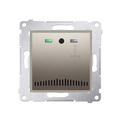 Senzor de apa, gold mat metalic