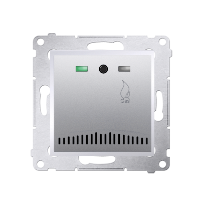 Senzor de gaz, silver mat metalic