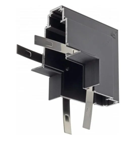 Accesoriu Șină Magnetică M35 Colț Concav R35-B Gri Optonica