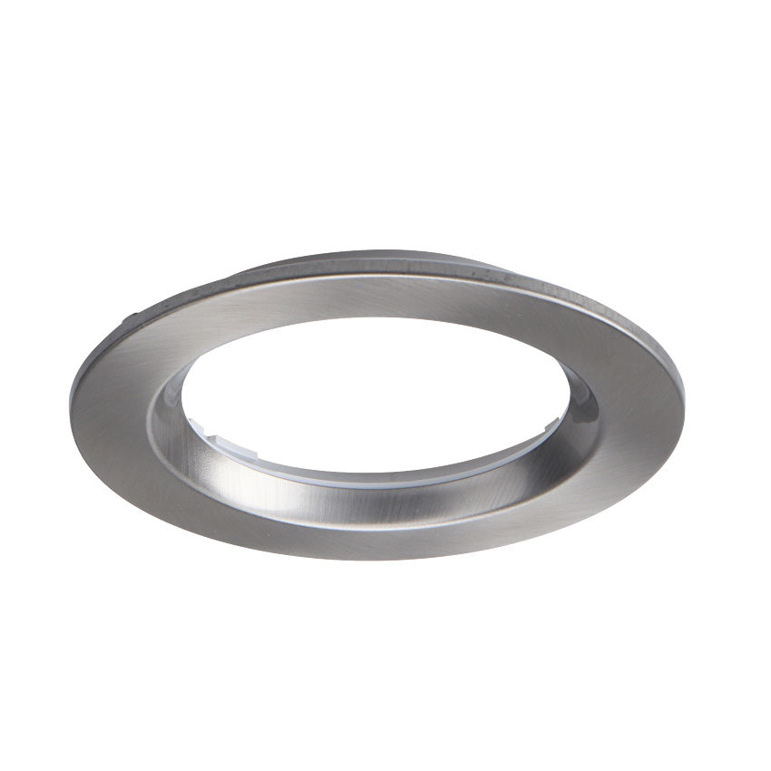 Rama decorativa pentru spot LED incastrabil LLV10D2, satin-nichel