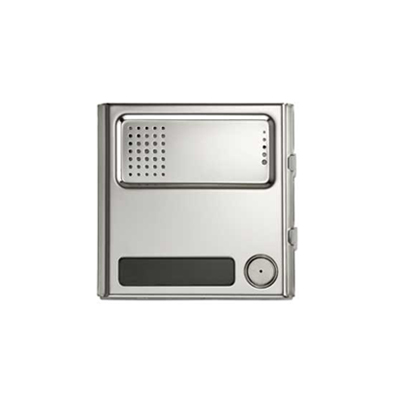 Panou SINTHESI Steel cu 1 buton Interfonie, Interfoane cladiri, Module Sinthesi Steel