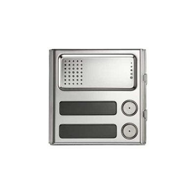 Panou SINTHESI Steel cu 2 butoane Interfonie, Interfoane cladiri, Module Sinthesi Steel