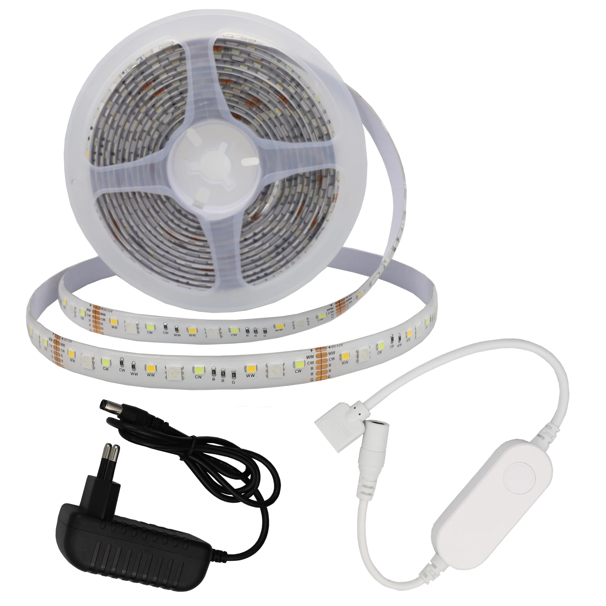 Kit Bandă LED Smart RGB+CCT 3m 90LED/m WiFi Alexa Google Optonica