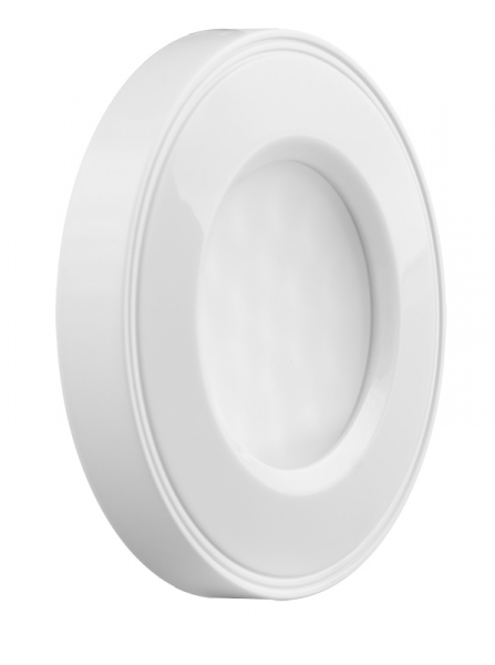 Spot mini LED PENTRU MOBILIER, cu rama, rotund, 1.5W, 4000K, corp ALB, LUMINA NEUTRA