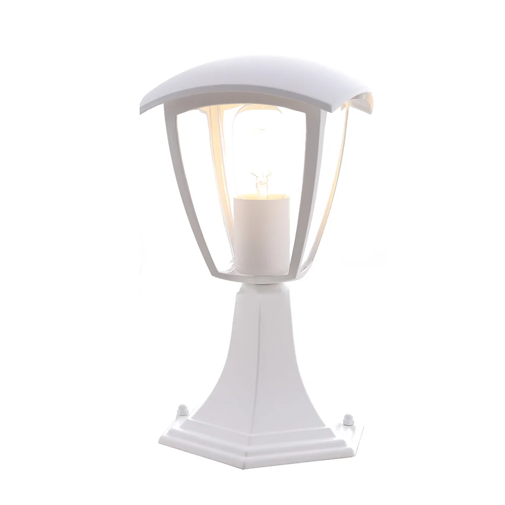 Lampă Grădină Stâlp E27 Alb Mat 60W Optonica