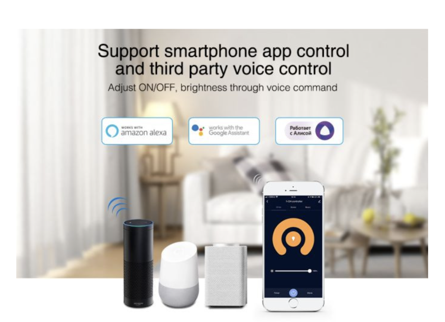 Sursa 75W 24V ?i Controler Smart Monocolor MiBoxer WIFI/BLUETOOTH/RF