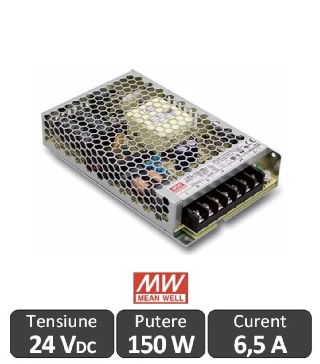 Sursa alimentare LED 150W 24V 6,5A