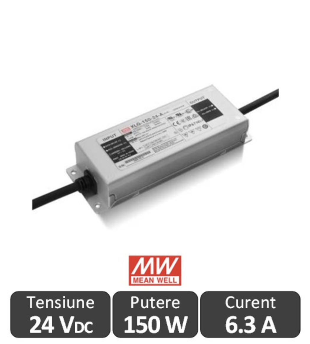 Sursa alimentare LED 150W IP67 24V 8.33A