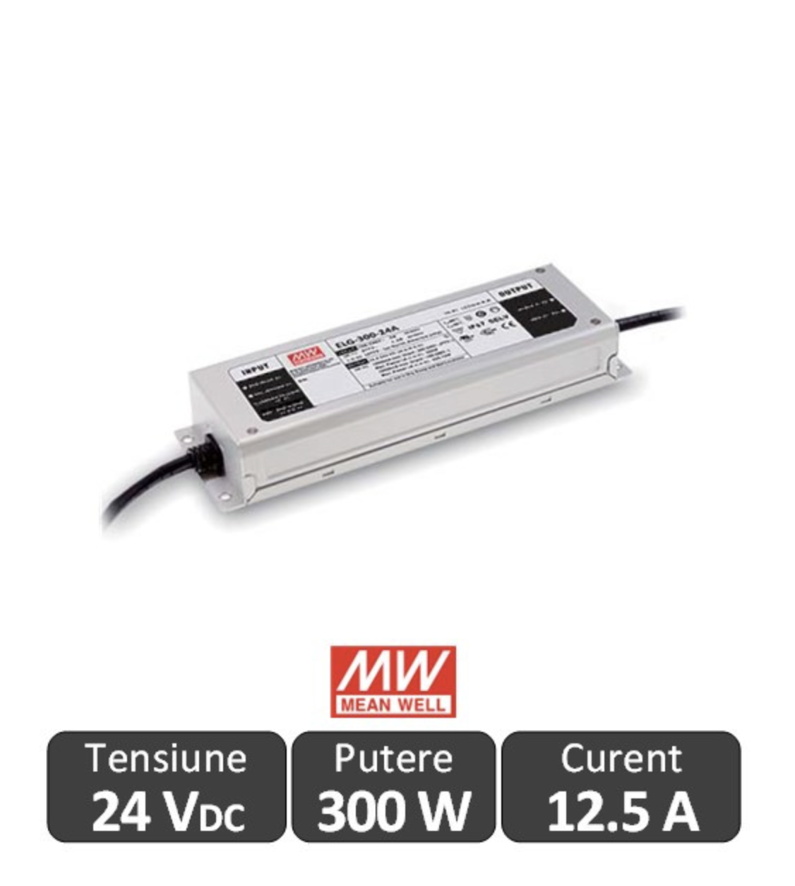 Sursa alimentare LED 300W 24V IP67