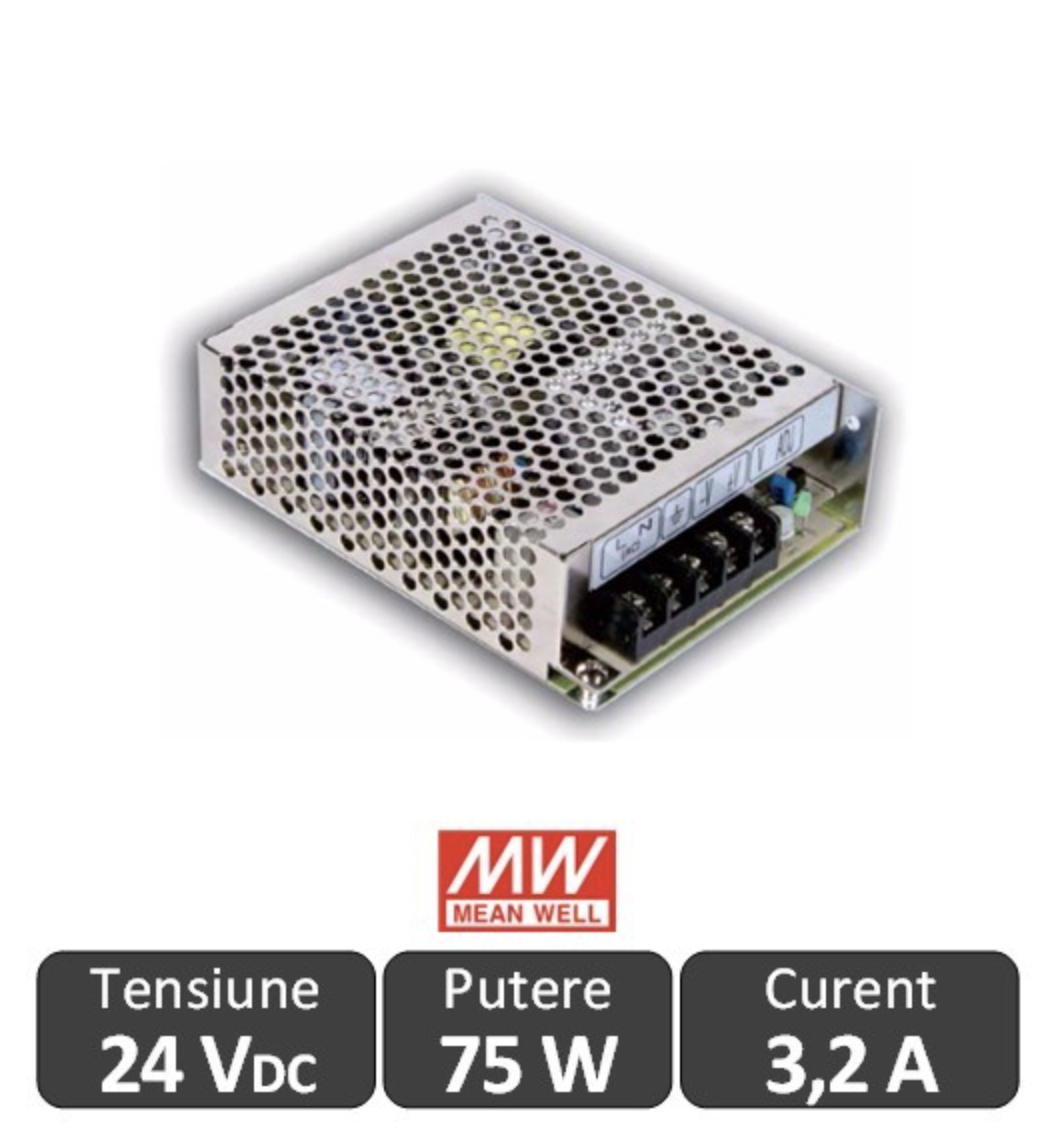 Sursa alimentare LED 75W 24V 3,2A