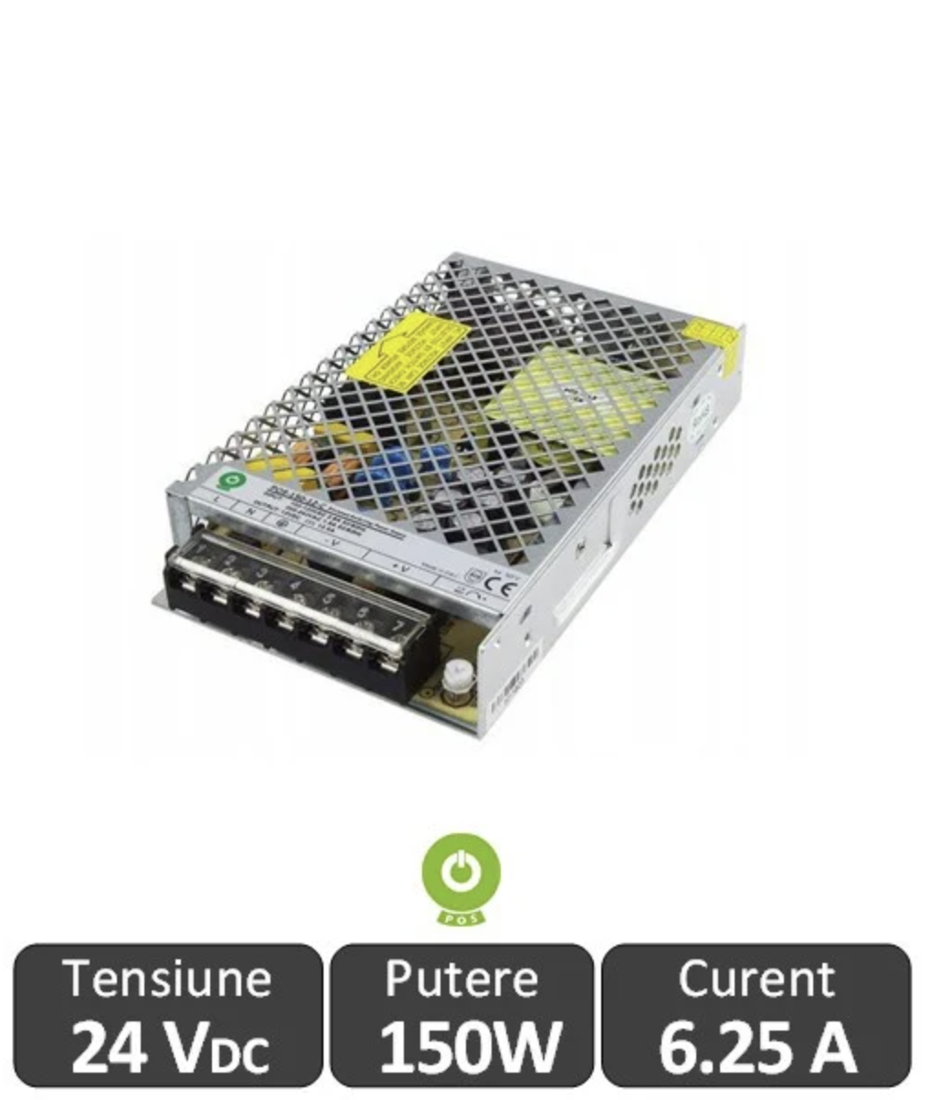 Sursa alimentare POS LED 150W 24V IP20