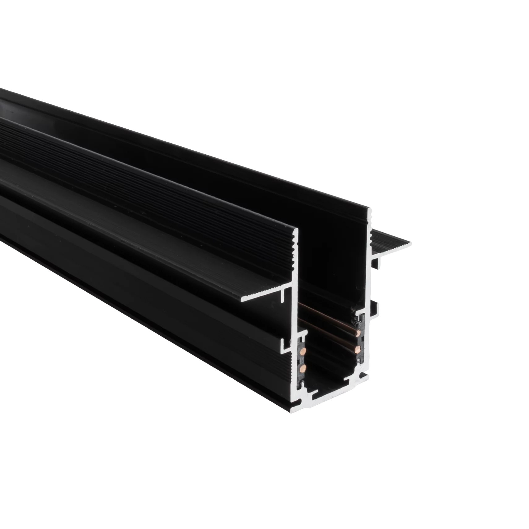 Șină magnetică încastrată 2 m negru Maxlight MT0007