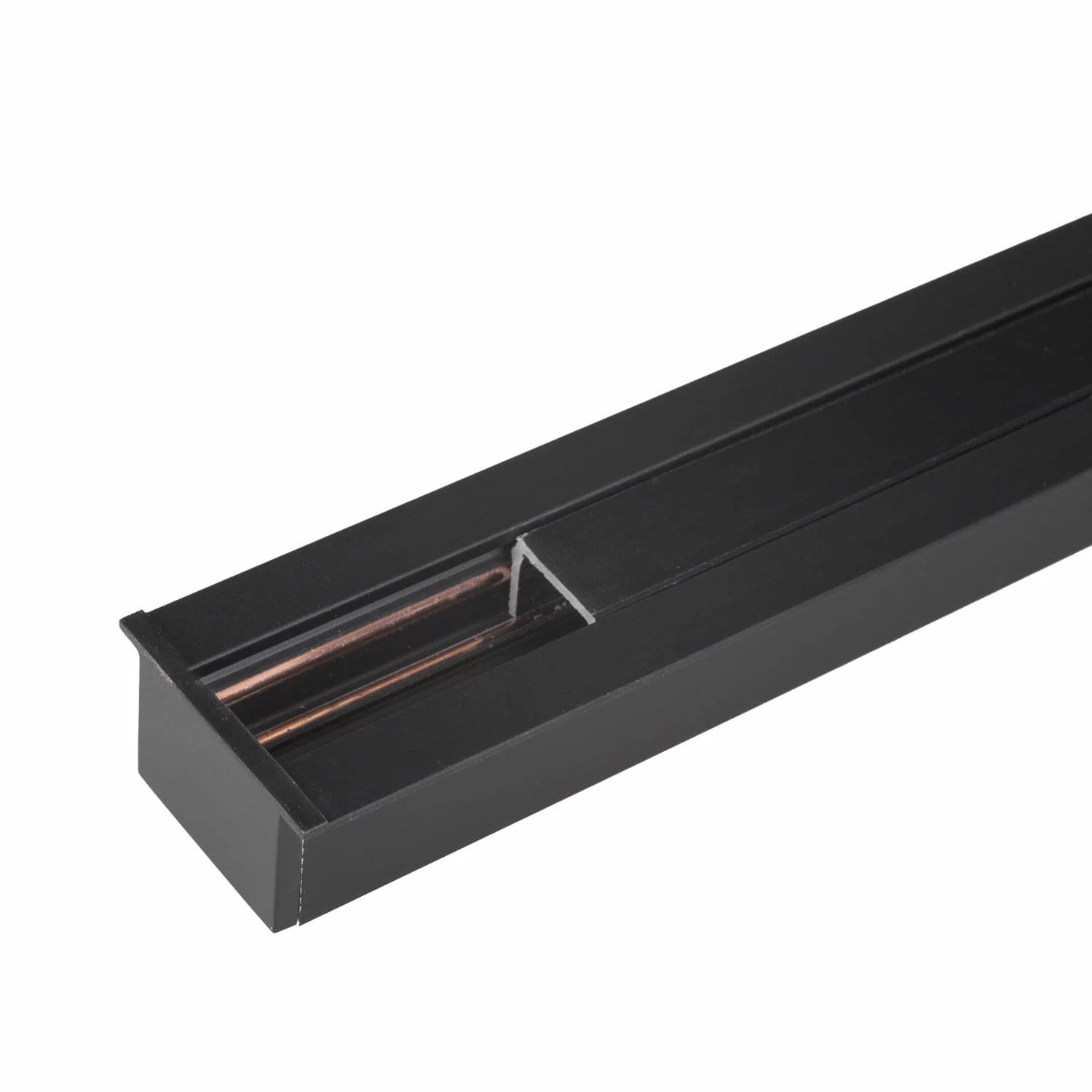 Șină Micro11 încastrată cu arcuri negru Maxlight NT0012