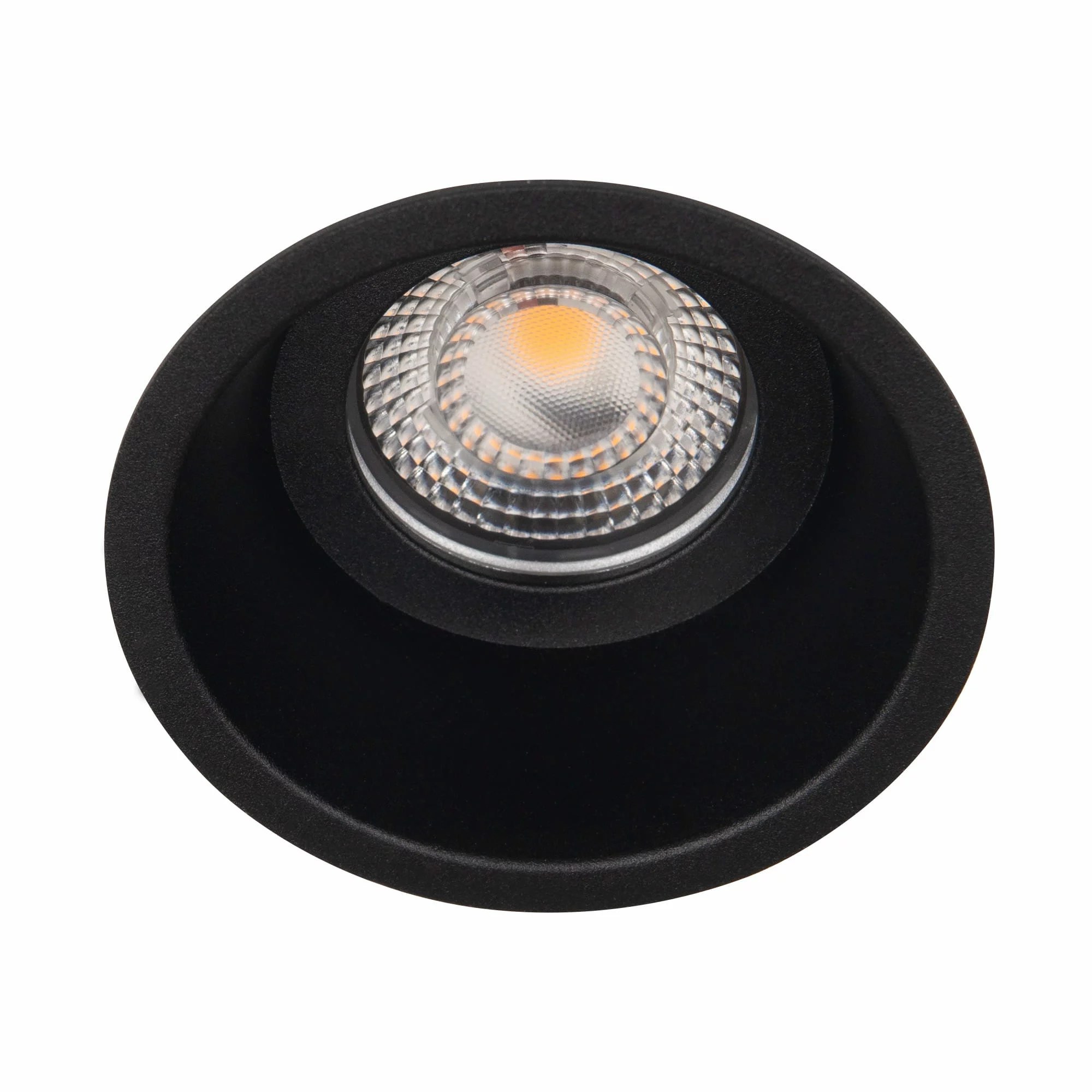 Spot încastrat Bellatrix pentru baie IP54 dimabil negru Maxlight H0114