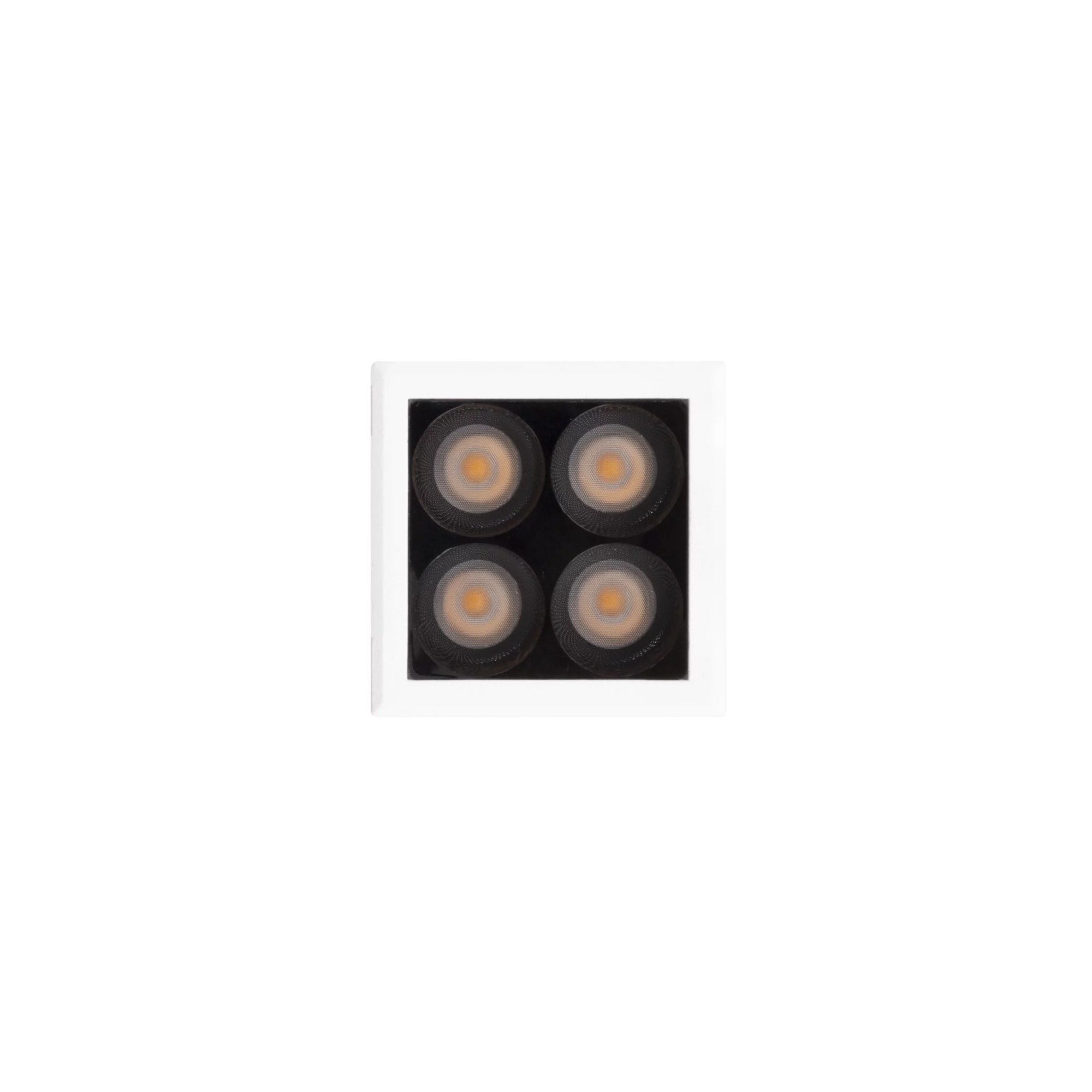 Spot încastrat X-line, se completează cu driverul HT0135 5W 350lm 3000K 36° alb + negru Maxlight H0135