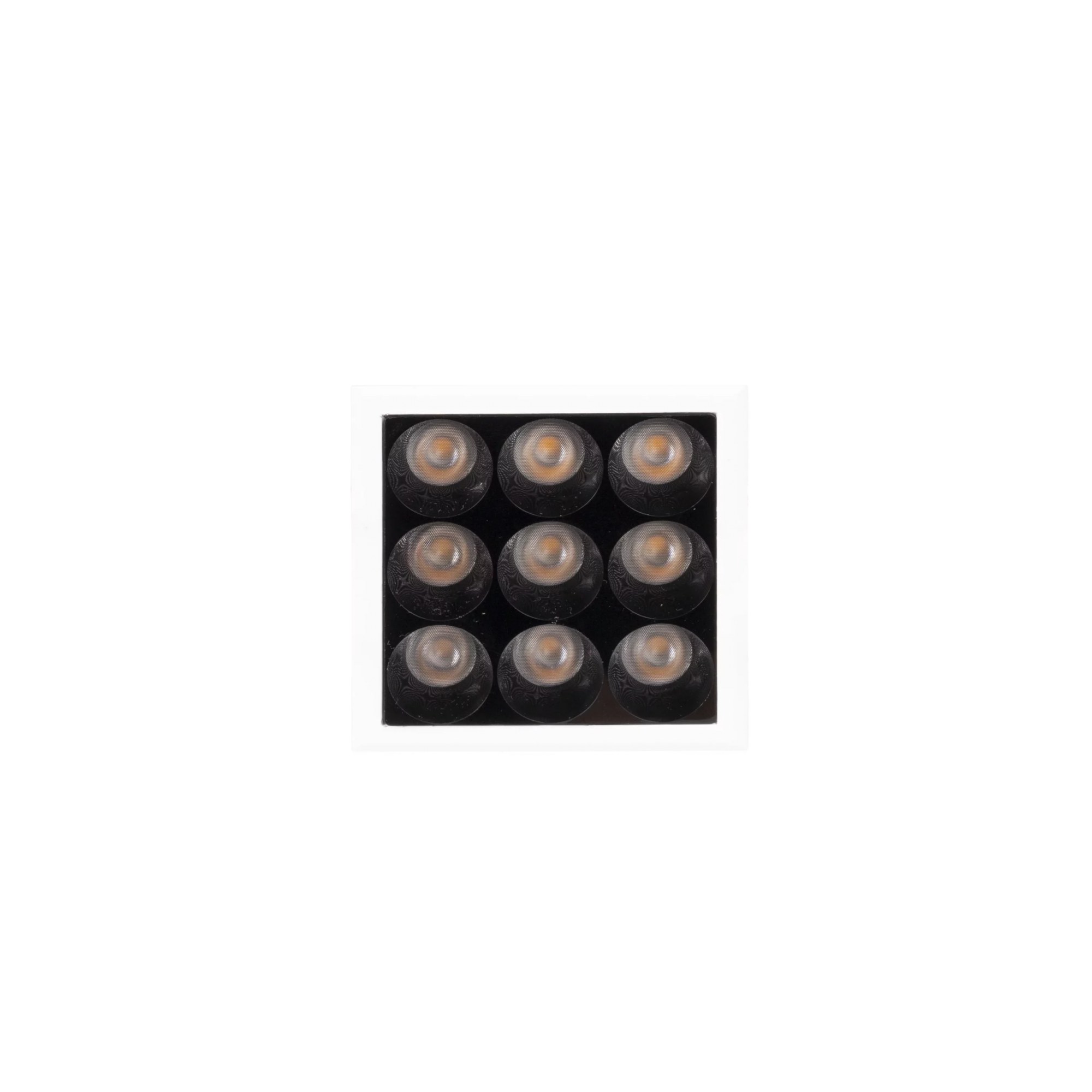 Spot încastrat X-line, se completează cu driverul HT0137 10W 700lm 3000K 36° alb + negru Maxlight H0137