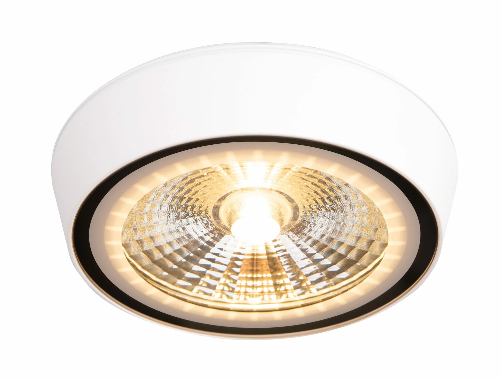 Spot LED aplicat Charon IP65 12W 766lm 3000K 30° dimabil Ø12,8cm alb Maxlight C0207