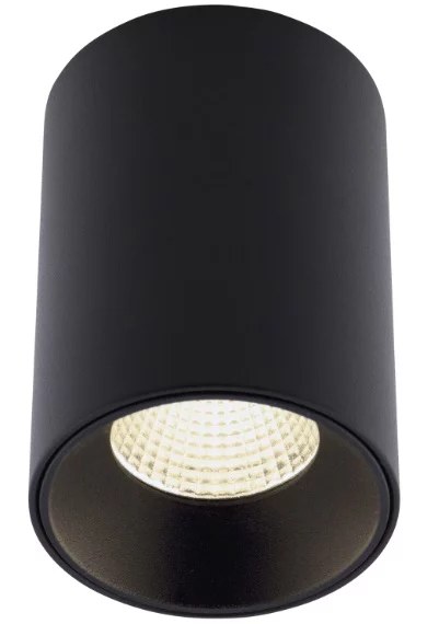 Spot LED aplicat Chip 8W 920lm 4000K 40° negru Maxlight C0163