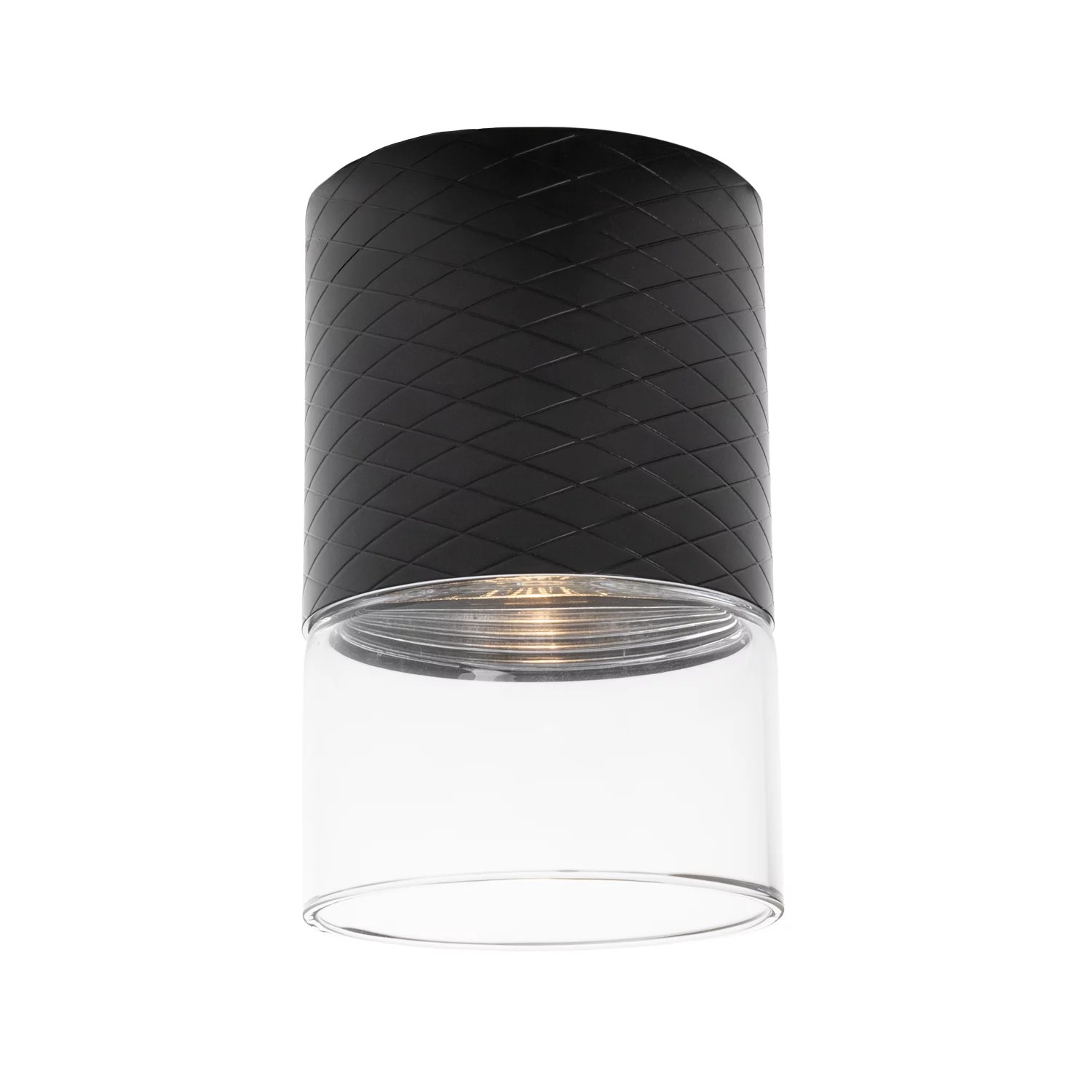 Spot LED aplicat Fusion 7W 356lm 3000K negru Maxlight C0275