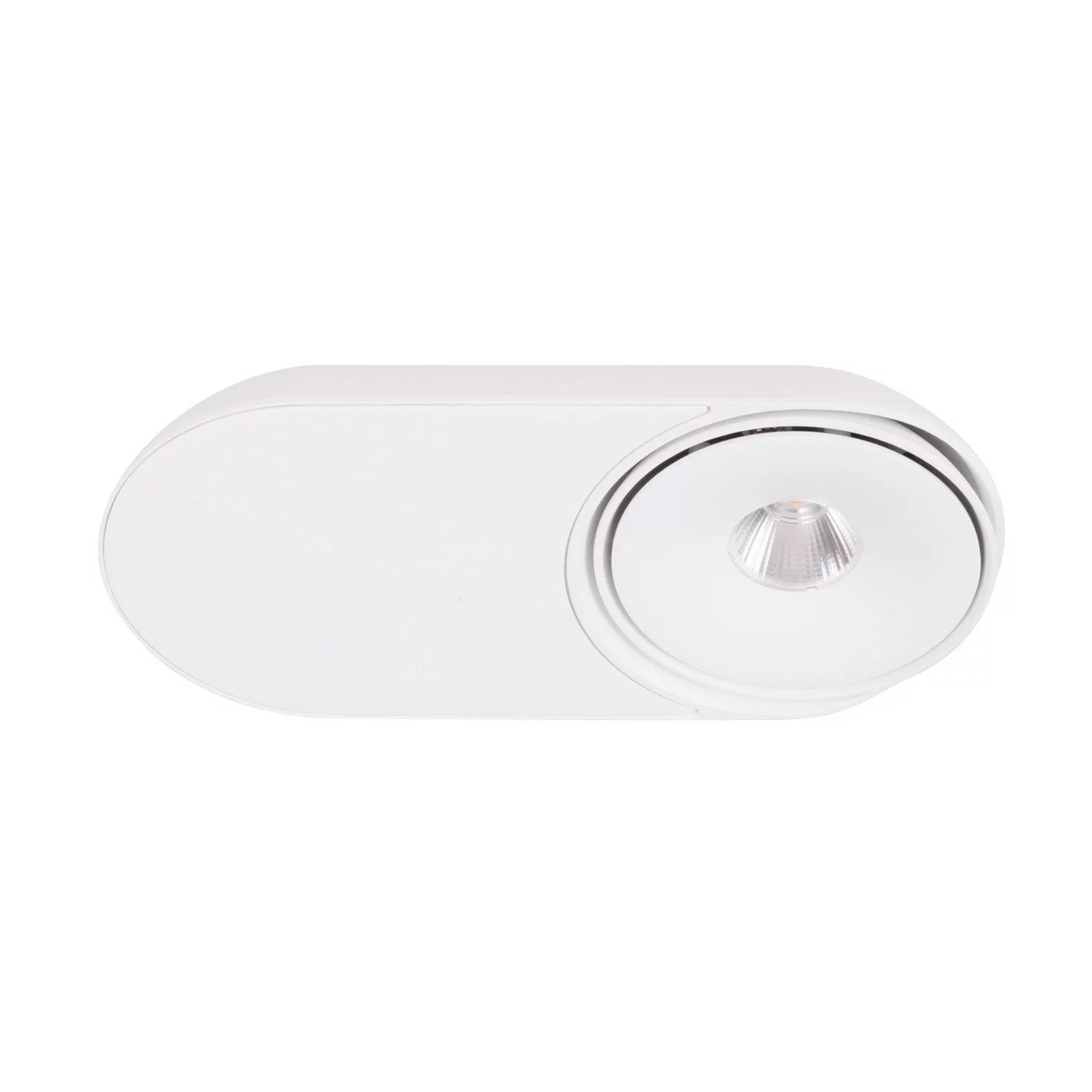 Spot LED aplicat Vector 10W 614lm 3000K 24° alb Maxlight C0267