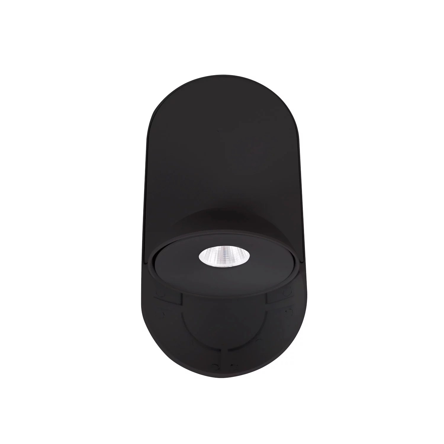 Spot LED aplicat Vector 10W 614lm 3000K 24° negru Maxlight C0268