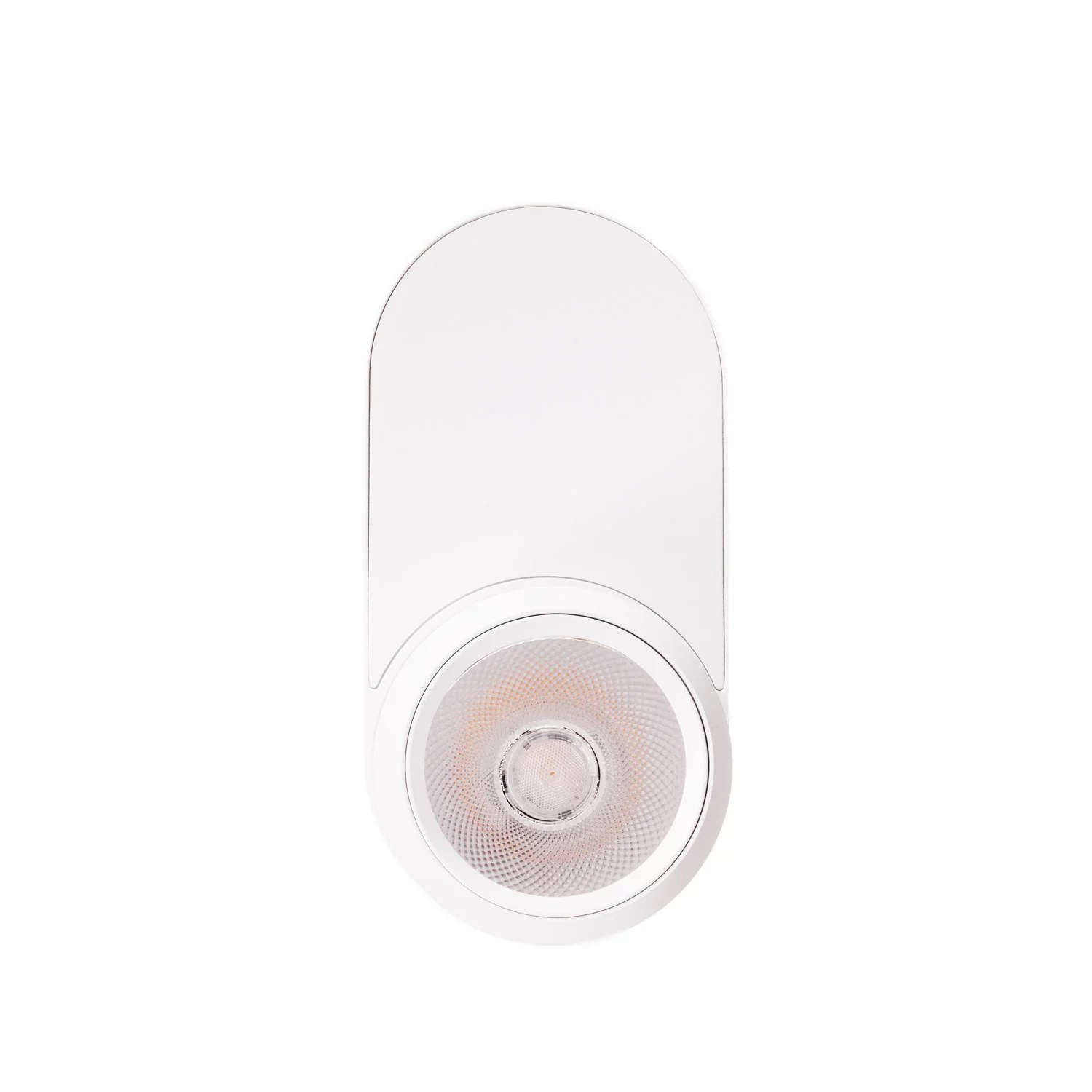 Spot LED aplicat Zeus 10W 550lm 3000K 24° alb Maxlight C0263