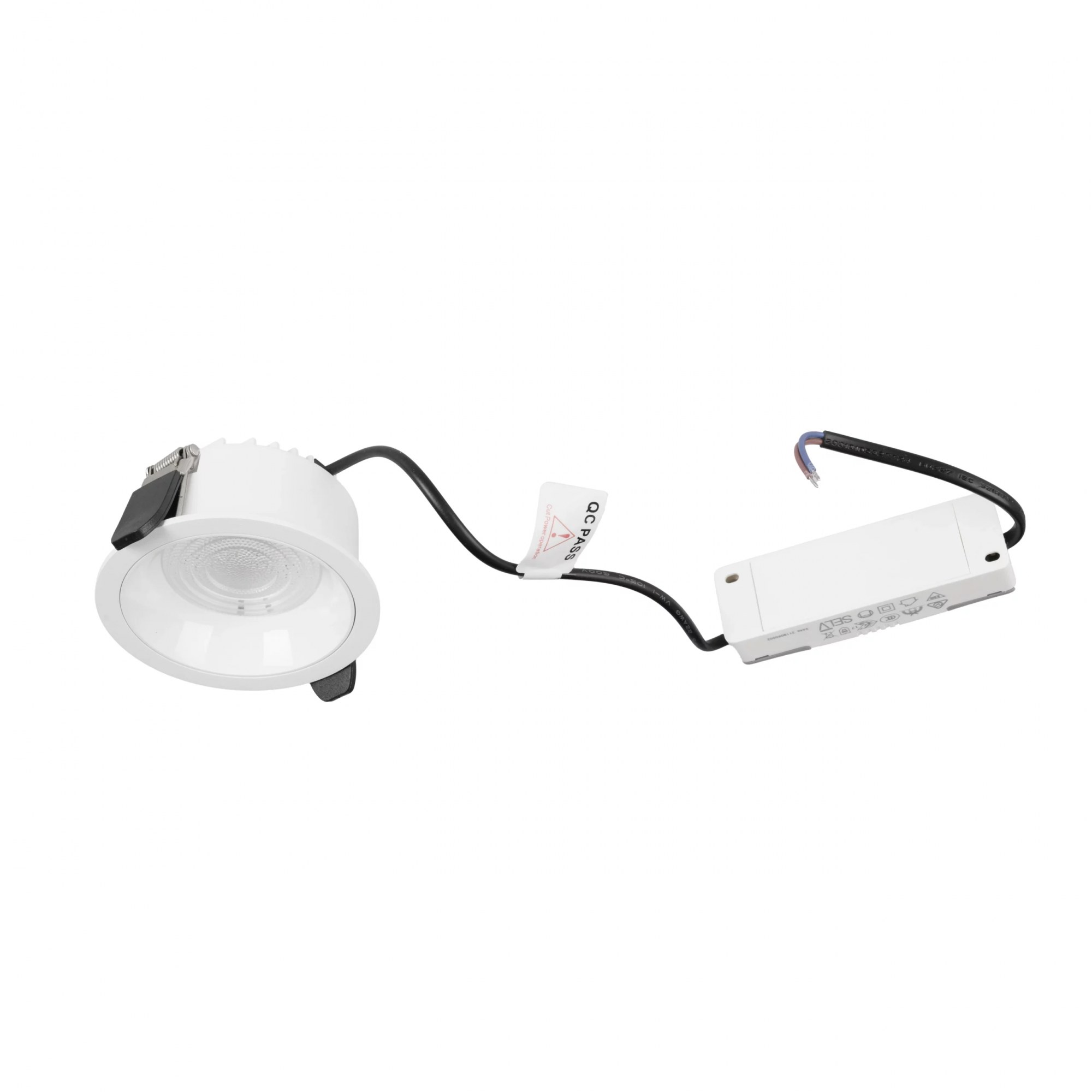 Spot LED încastrat Nebris 10W 1000lm 3000K 100° alb Maxlight H0141