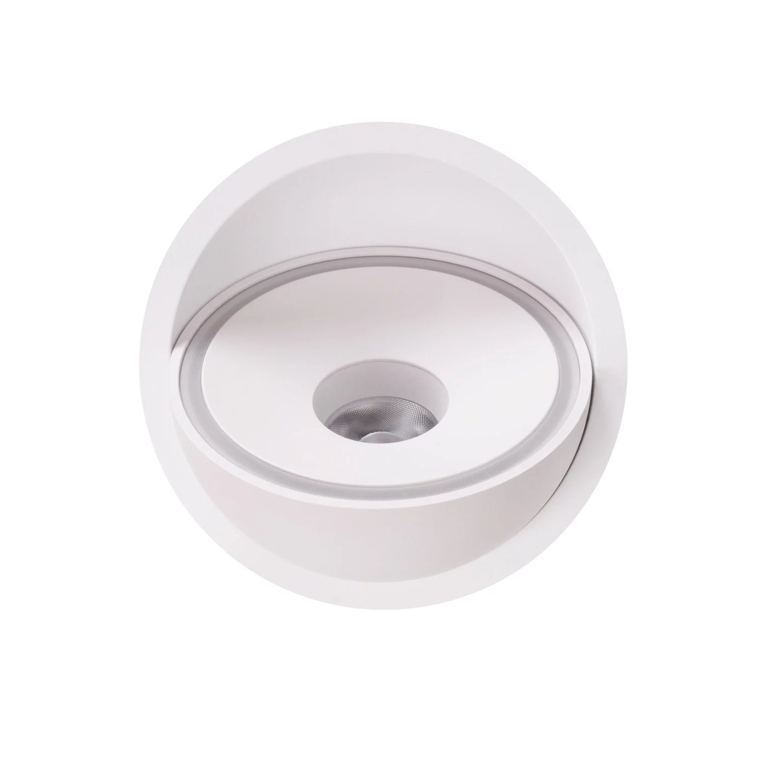 Spot LED încastrat Vector 10W 614lm 3000K 24° Ø12,1cm alb Maxlight H0139