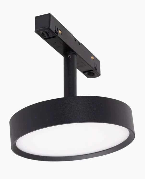Spot magnetic 12W DALI 855lm 3000K 112° dimabil Ø12cm negru Maxlight M0014D