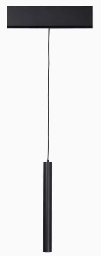 Spot suspendat magnetic On/Off 3,8W 317lm 3000K 28° L30cm negru Maxlight M0012N
